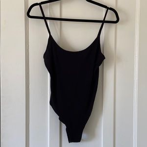 Ribbed Jersey Body Suit